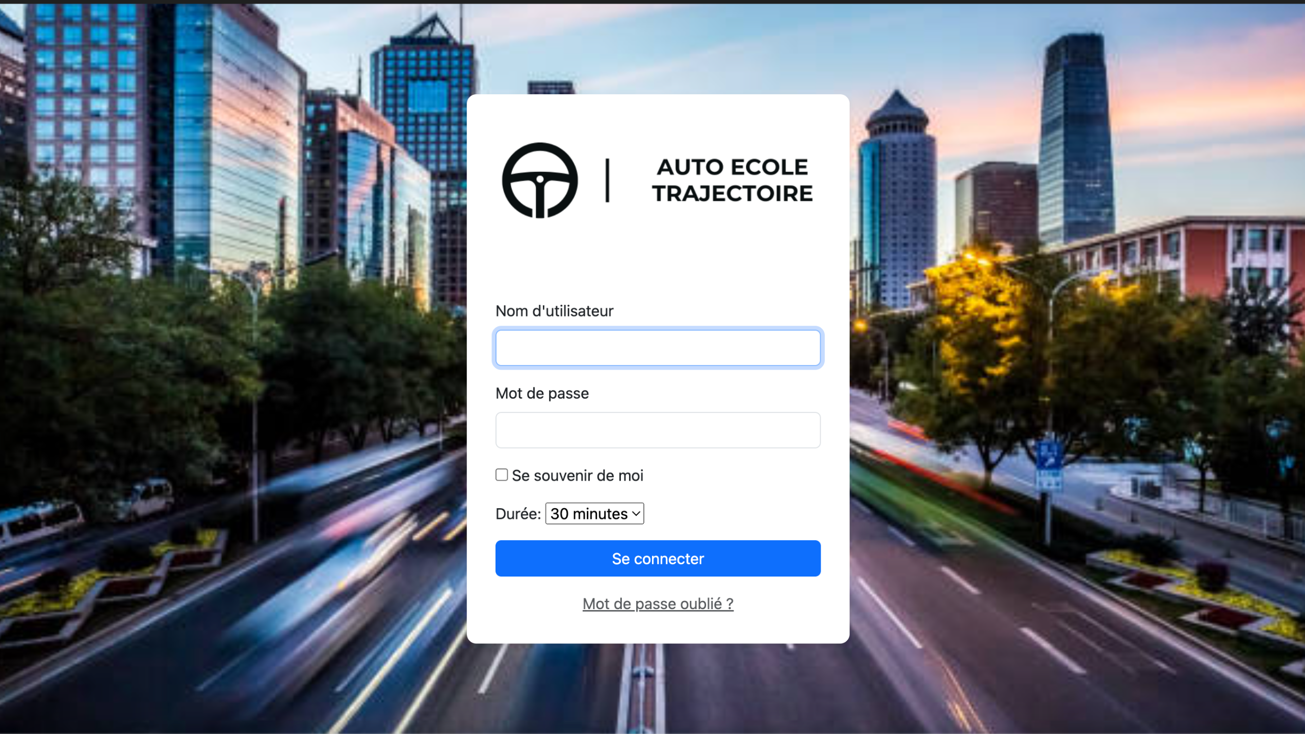 GESTION AUTO ECOLE