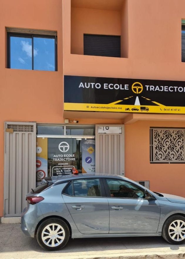 auto ecole trajectoire marrakech